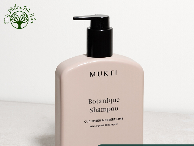 Mukti Botanique Shampoo có khả năng phục hồi, giảm rụng tóc cho bà bầu hiệu quả