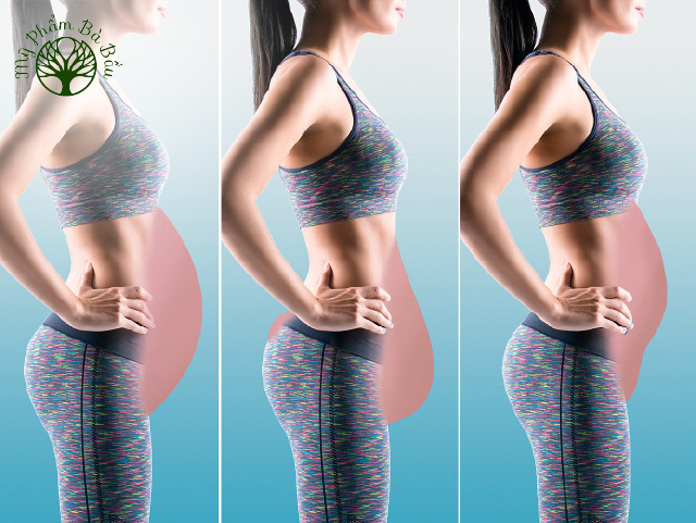 Kiểu dáng vùng bụng có thể khác nhau ở từng người